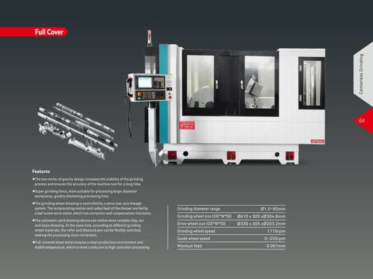 Yüksek hassasiyetli CNC Merkezsiz Maç Super Güçlü Maçlama Gücü Formu Maçlama Sert Alaşım FX-24CNC için