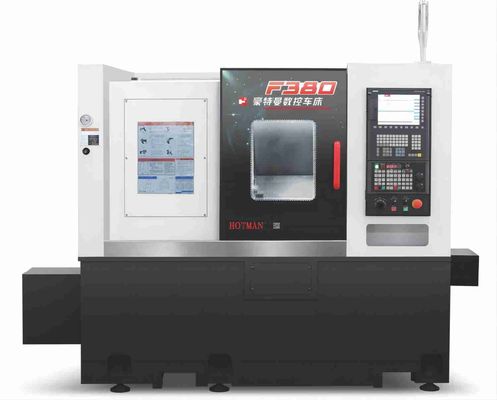F380 Yüksek Sertlik Yüksek Hassasiyetli Döner Dikey CNC Döner Makinesi F380 Dayanıklı Çok Kullanımlı